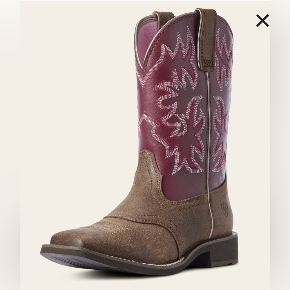 Ariat square toe boots